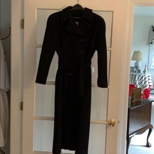 Full length wool coat